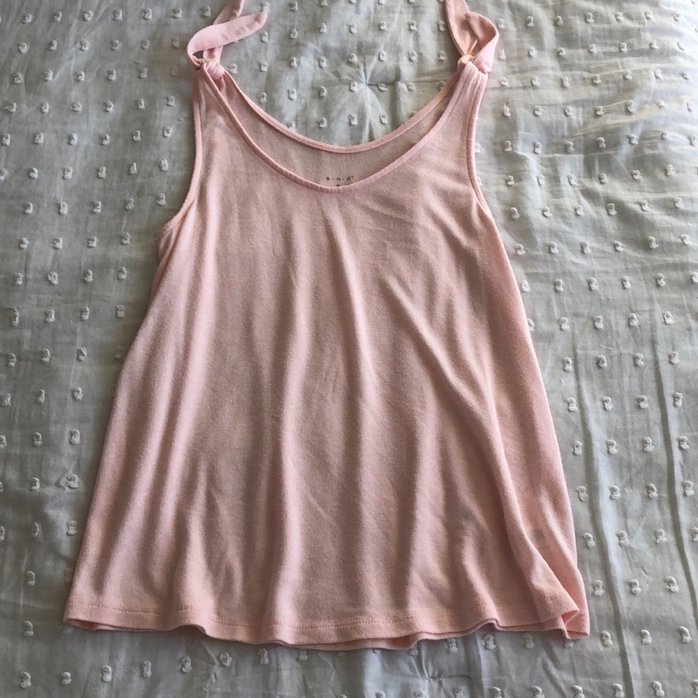 Pink tank top